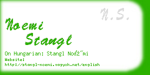 noemi stangl business card